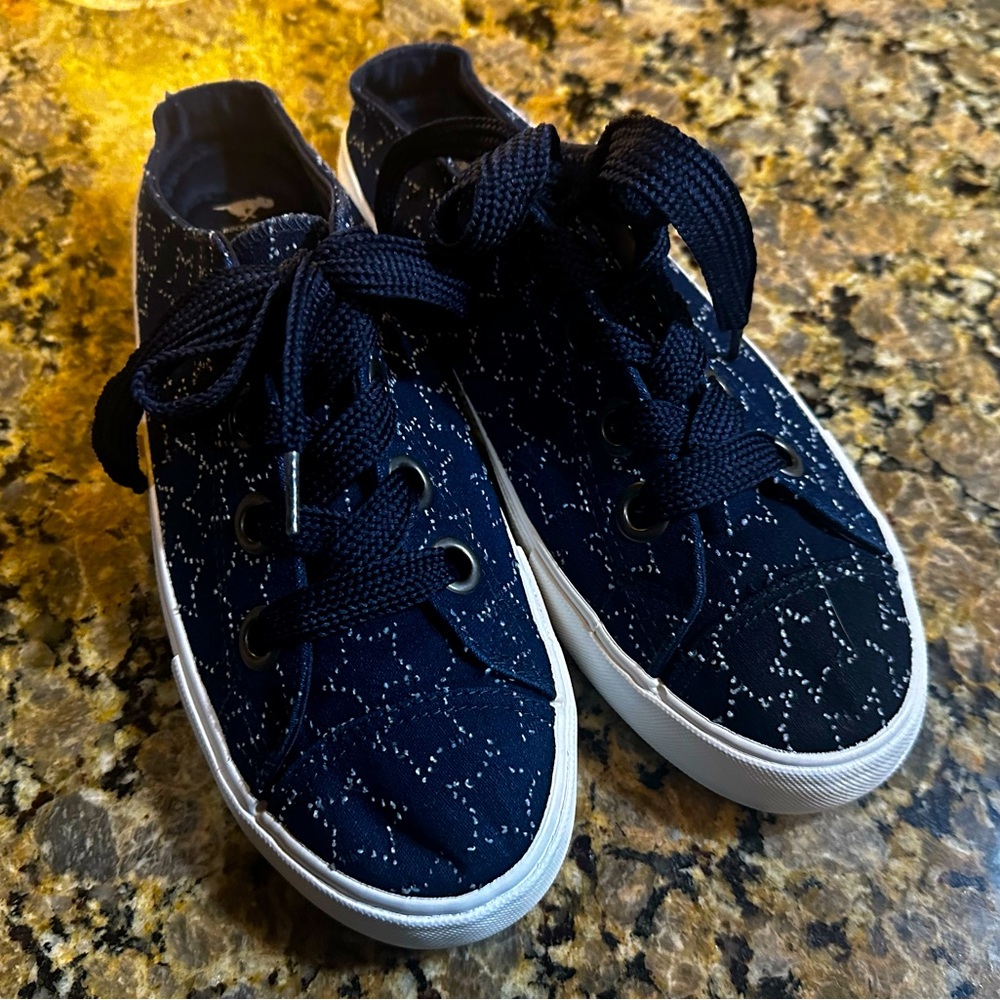 Women’s Rocket Dog Navy White Stars Shoes Slip ons Fourth of July 4th size 8.5 - Picture 3 of 7